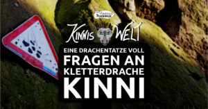 Mehr über den Artikel erfahren Eine Drachentatze voll Fragen an Kletterdrache Kinni